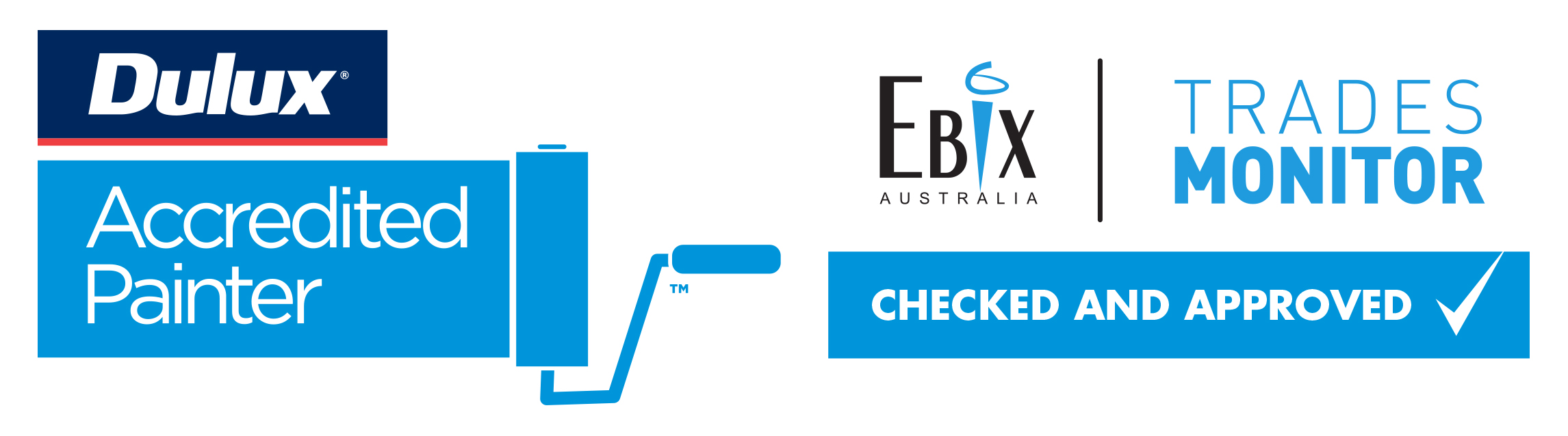 Dulux Accredited Painter — Ebix Trades Monitor Checked and Approved